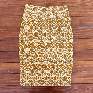 LuLaRoe Geometric Pencil Skirt